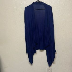Blue cardigan light weight